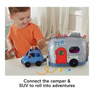 Fisher Price Little People Light-Up Learning Camper Playset